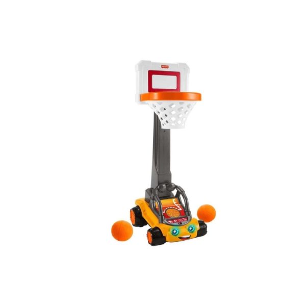 Fisher-Price Electronic Basketball Toy B.B. Hoopster Motorized Hoop With Lights Sounds & Game Play Supply