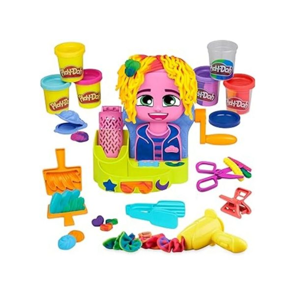 Play-Doh Hair Stylin  Salon Playset with 6 Cans, Pretend Play Toys Online