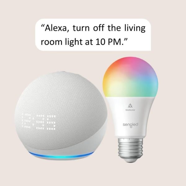 Amazon Echo Dot (5th Gen) with clock Cheap