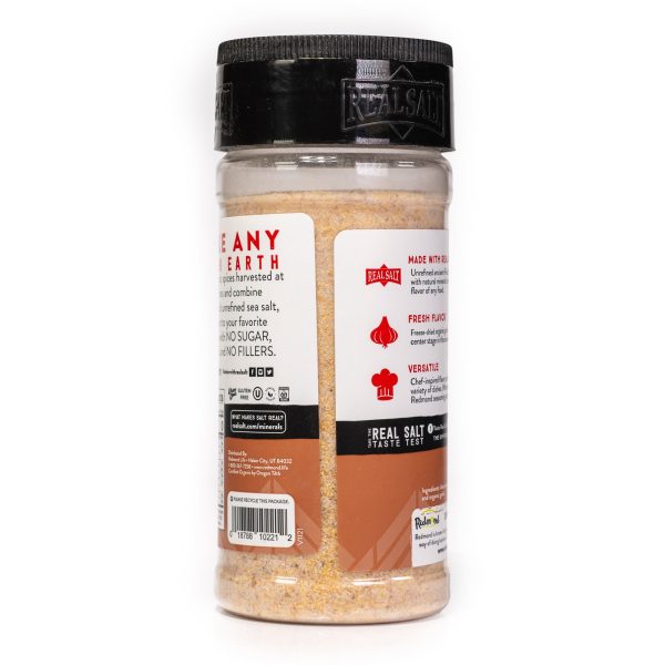 Real Salt® Organic Garlic Salt Shaker (8.25 oz.) For Sale - Image 4