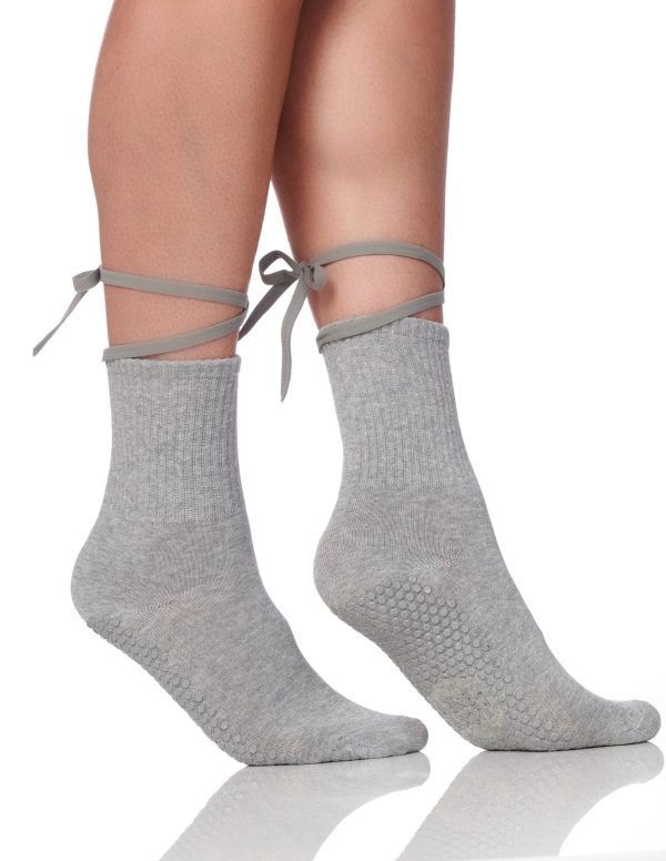 The Nina Sock Grey Online Hot Sale - Image 5